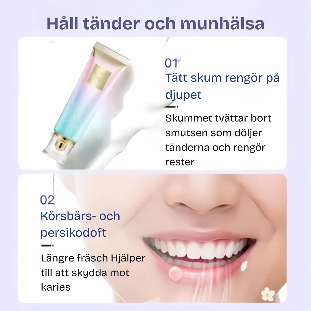 Vitella™ - Skräm bort missfärgningar. Le med självförtroende.