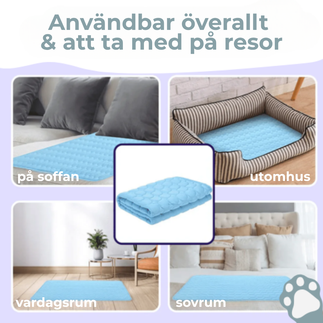 SommarSval™ – Den smarta kylmattan för husdjur