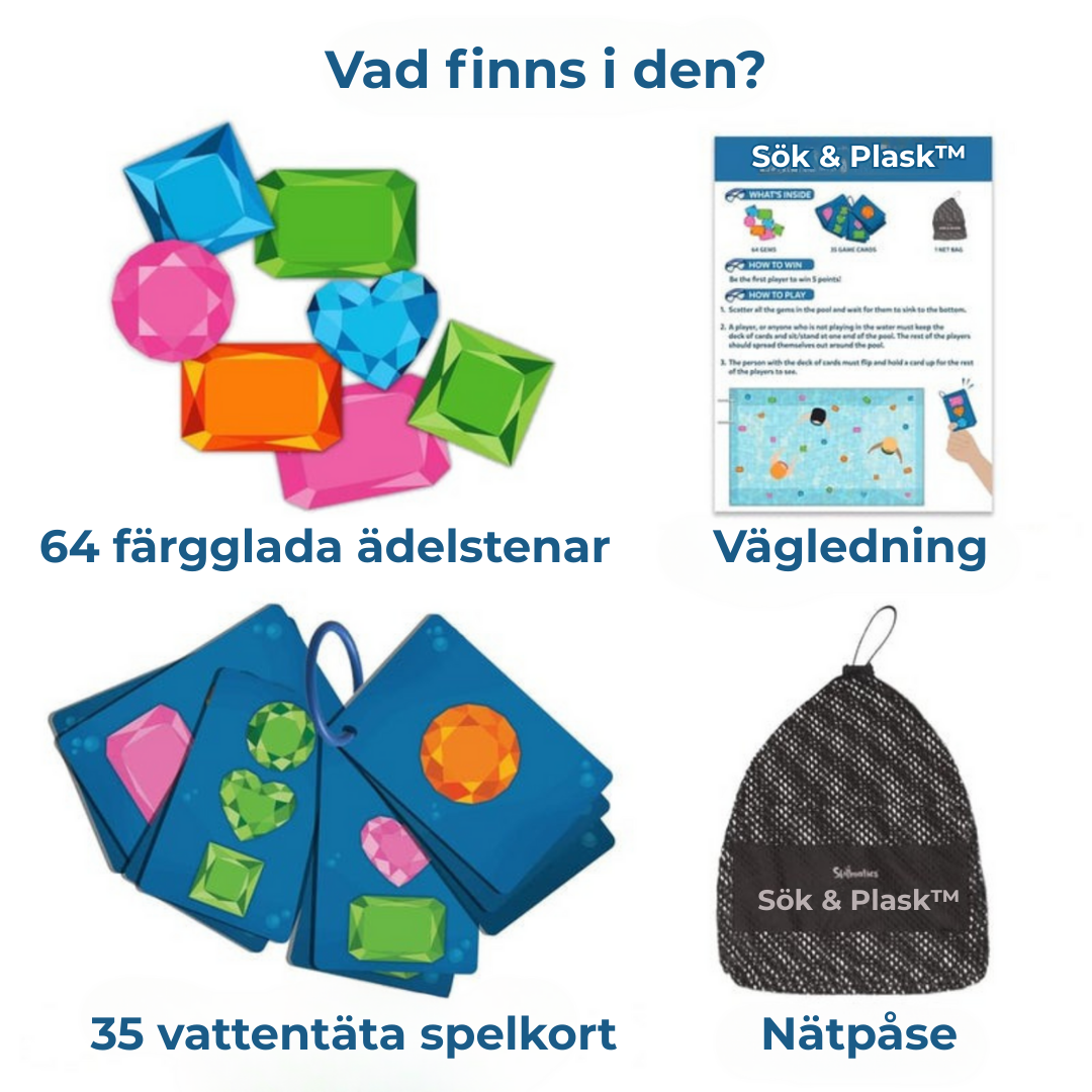 Sök & Plask™ – Lek & lär under vattnet