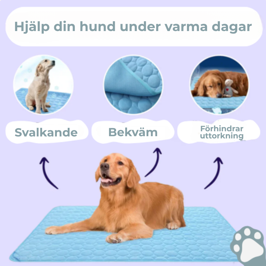 SommarSval™ – Den smarta kylmattan för husdjur