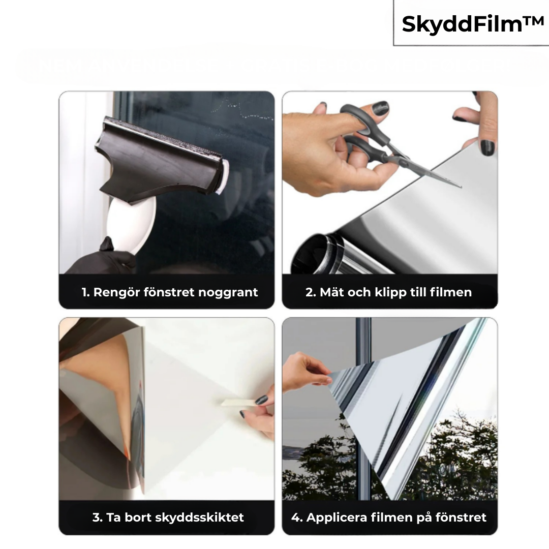 SkyddFilm™ – Integritet & Komfort på Sekunder