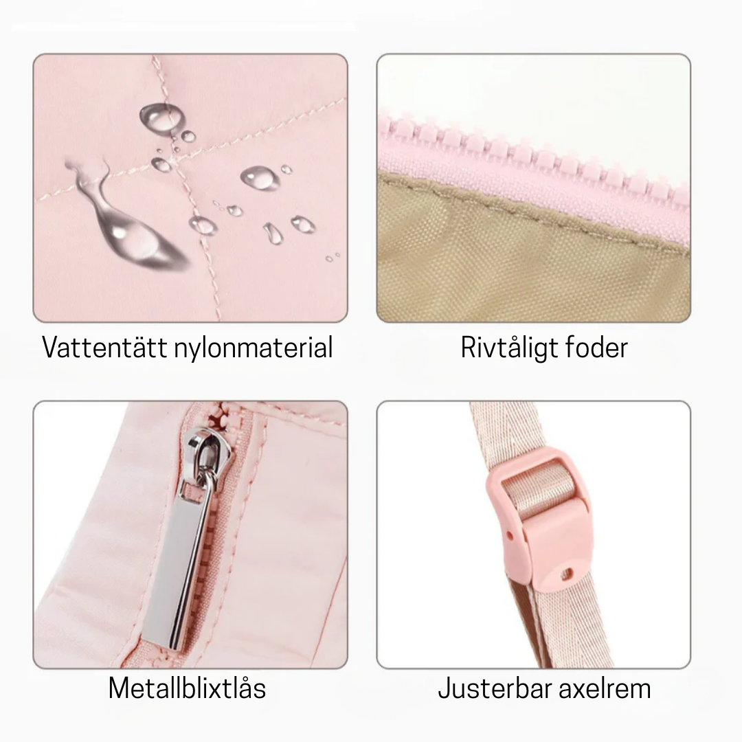 PuffVäska™ - Lätt. Lyxig. Lagom.