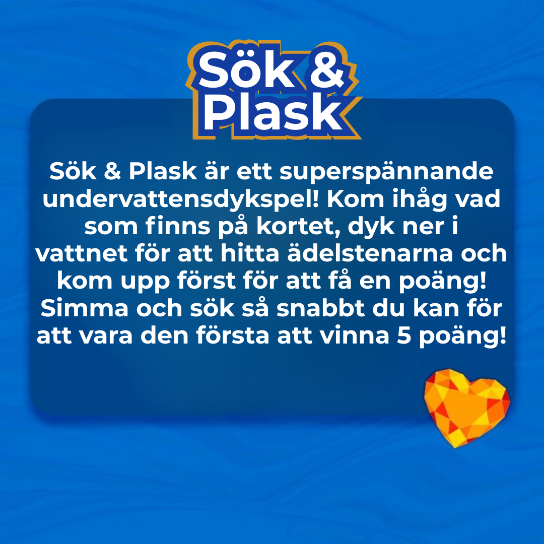 Sök & Plask™ – Lek & lär under vattnet