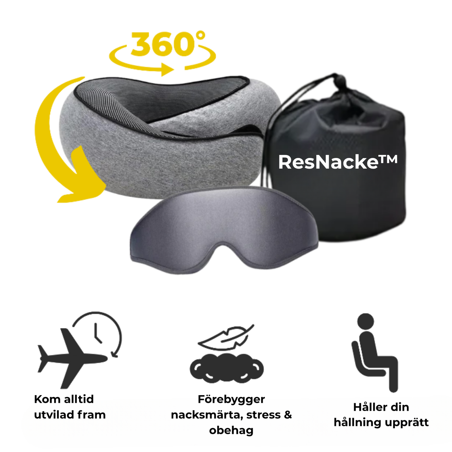 ResNacke™ - Sov gott, var du än är
