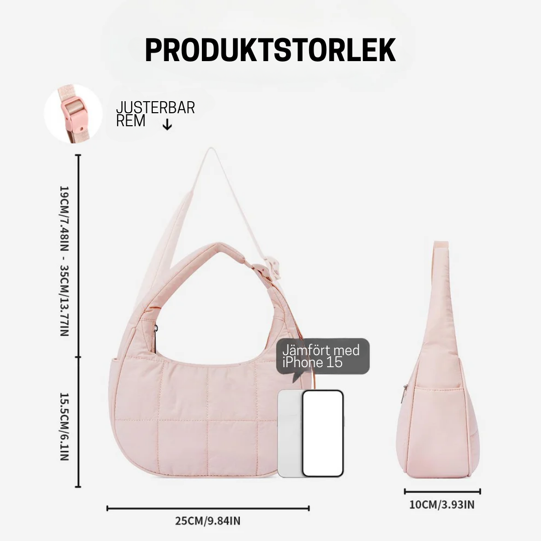 PuffVäska™ - Lätt. Lyxig. Lagom.