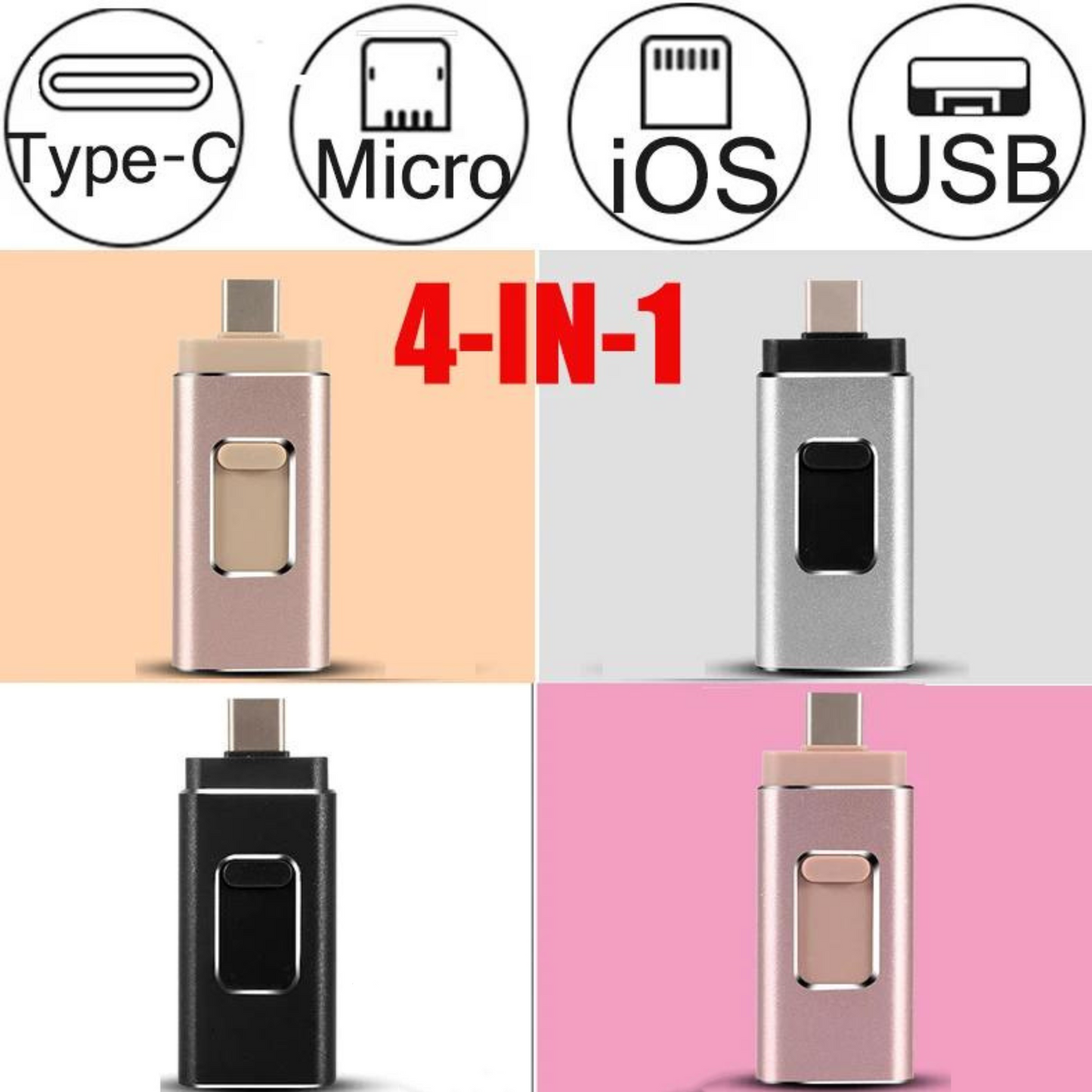 LagraFlex™ - 4-i-1 USB