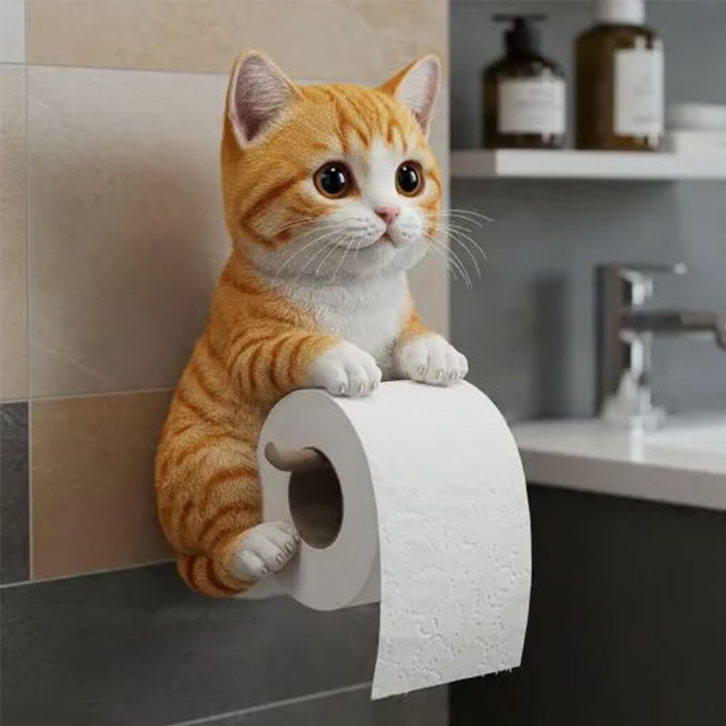 KattRoll™ – Toapappershållare med tassar och attityd!