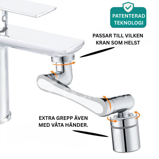 VridFlex™ - Full kontroll med 1080° rörelsefrihet