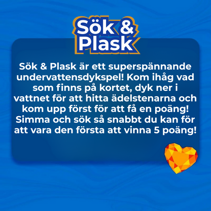 Sök & Plask™ – Lek & lär under vattnet