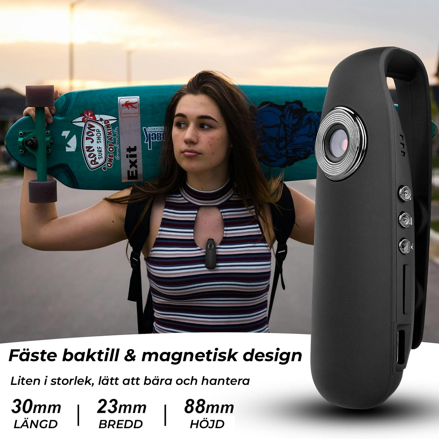 StealthCam™ – Diskret, Smart, Säker