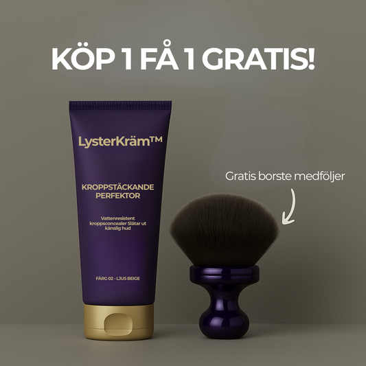 LysterKräm™ – Din Hud. Ditt Ljus. Din Sommar.